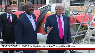 President Trump Visits the Federal Reserve