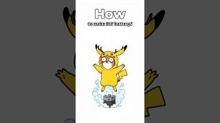 How to Make DIY Battery in a Post-Apocalyptic World #shorts #science