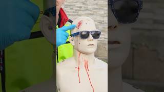 First Aid for Head Injuries 🤕🩸#paramedic #ambulance #firstaid #emergency #nurse #hospital