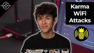Create Rogue Networks on the WiFi Pineapple (PineAP KARMA Attacks)