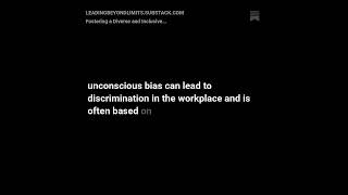 Fostering a Diverse and Inclusive Workplace #Diversity #Leadership #career
