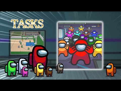 Among Us task disturbance dance step