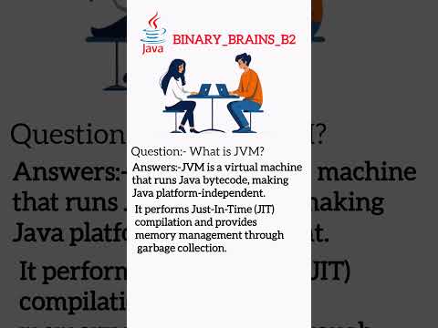 What Is JVM ❓#javaprogramming #ytshorts #shorts #Binary_Brains_B2