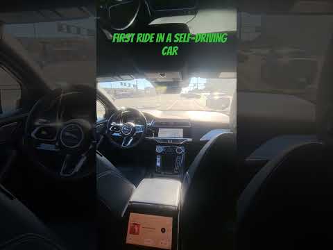 First ride in an AUTONOMOUS CAR!!!! #selfdriving #autonomous