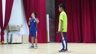 1070928新明國小教師節敬師活動 - 學生相聲表演