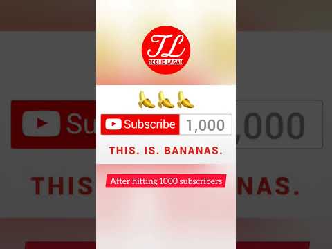 Thank you so much guys for 1000 subscribers || Techie Lagan #shorts #techielagan #1ksubscribers