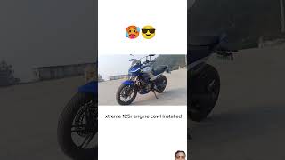 hero Xtreme 125r engine cowl installed #heroxtreme125r#shorts#ytshorts#trending#bike#automobile