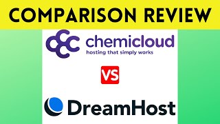 👉ChemiCloud  vs DreamHost Web Hosting Comparison ✅ Review