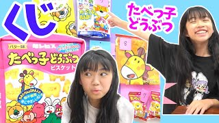 可愛すぎ！たべっ子どうぶつのくじ引きをしてみたよ【くじ引きシリーズ】にゃーにゃちゃんねるnya-nya channel