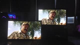 Plasma TV comparison 2; Tweaked/reset 60" Pioneer Kuro 141FD vs Panasonic ST60 65"