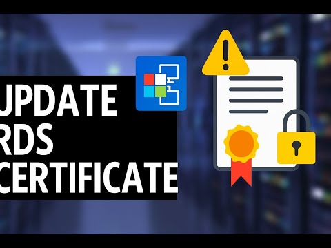 Update RDS Certificate #microsoft #remotedesktop