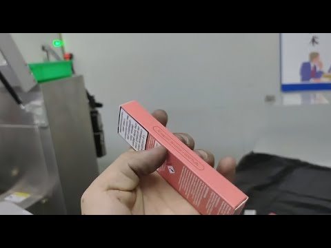 Disposable Vape Cartoner with Auto Leaflet Inserting – Perfect for FDA Compliance!