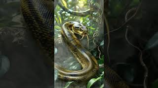 AI biggest snake in the jungle #python #snakeworld #shortsvideo #natureworld #relaxingmusic #world