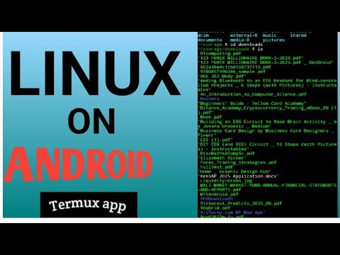 Linux Commands You Need to know (Termux: Android) : Linux for Android