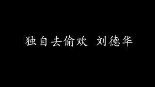 独自去偷欢 刘德华 (歌词版)