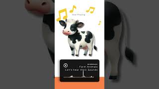 The Cow Goes Moo | Song for Kids | BooBooABC #cowsgomoo #kidssongs #farmanimals  #cowsound