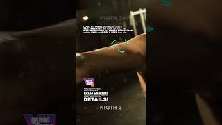 GTA 6 DETAILS PROTAGONIST! GTA 6 Lucia Caminos Water Running Down, Reflection of Sweat Skin#shorts