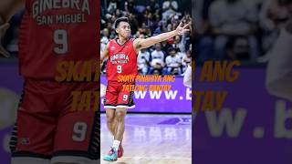 SKATI PINAHIYA ANG TATLONG BANTAY/GINEBRA VS TNT #viralvideo #pbaupdates #basketball #shorts #nsd