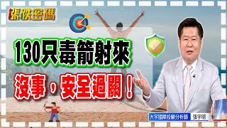 130只毒箭射來，，，沒事，安全過關！【張宇明直播精華】