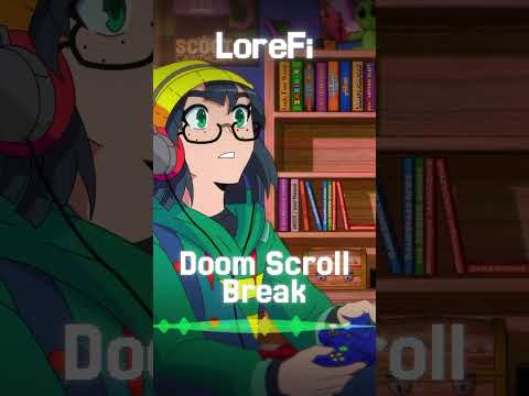 Time for a Doom Scroll Break | Fields of Dusting #lofi #animation #artist Base64