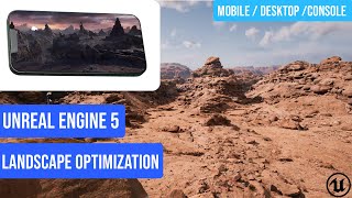 Landscape Optimization for Mobile Games Unreal Engine 5 Tutorial