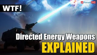 Directed Energy Weapons: Lasers in Modern Warfare!