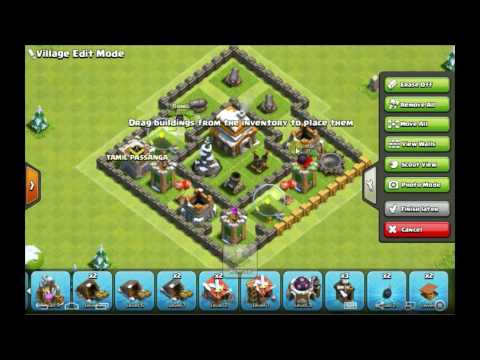 Clash of Clans anti (giant healer) th5 base 100% working!!!!