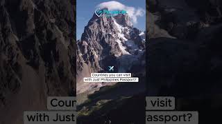 Your Philippine passport unlocks the door to several stunning destinations
