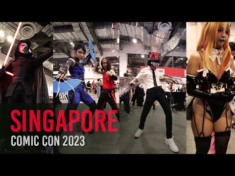 Comic Con Singapore: Unveiling the Geek Paradise of the Lion City 🦁🌟 | Walk-Through