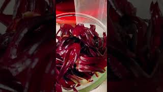 Roselle drink 洛神花茶饮 #健康饮品