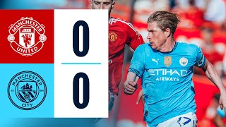 HIGHLIGHTS! Honours even in Kevin De Bruyne's last Manchester derby | Man United 0-0 Man City