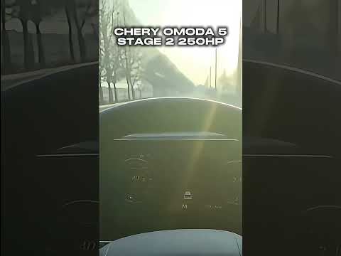 CHERY OMODA 5 STAGE 2 250 HP 0-140 km/h Acceleration #chery #türkiye #omoda