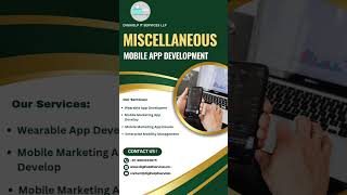 Miscellaneous Mobile App Development Service #mobileappdevelopment  @digihelpitservicesllp