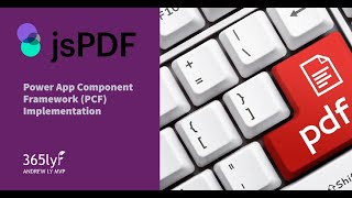 jsPDF - PCF Implementation
