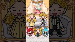 Parents Only Like My Golden Hair Sister 🥺😢#tocaboca #tocalifestory #fyp  #tocalifeworld #shorts