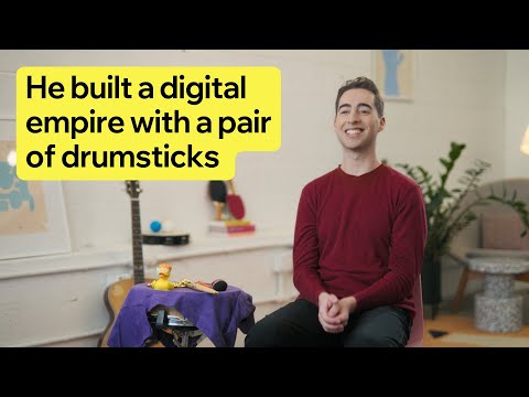 How Josh Harmon Went Viral and Built His Brand With Drumsticks and Everyday Objects