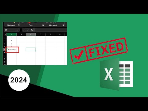 (100% Working) How to Fix #VALUE Error in Excel With Ease| Excel Tech & Tricks