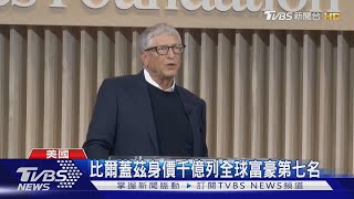 2045年關閉基金會 比爾蓋茲20年內裸捐6兆資產｜TVBS新聞 @tvbsnews24live