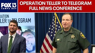 Grady Judd on fraud arrests in 'Operation Teller to Telegram' investigation