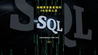 （教程主页领取）白帽黑客最爱用的9大效率工具（下） #网络安全 #黑客 #效率工具