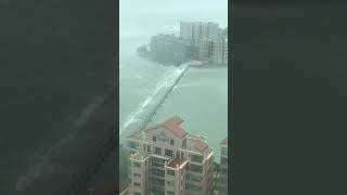 山竹(1822)在香港造成的破壞 - 屯門, Damages brought by Mangkhut (1822) in Hong Kong - Tuen Mun
