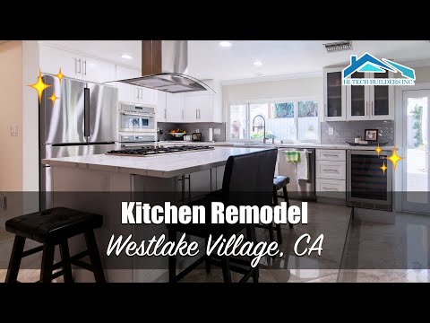 Edna's Beautiful Modern White Kitchen in Westlake Village, CA l Video Testimonial