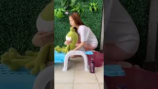 Baby Multi-Functional Shampoo Chair for Easy and Safe Bath Time#babycare  #babyessentials