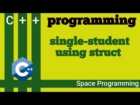 program to store single student record using structure C++ | C++ Struct