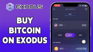 How To Buy Bitcoin On Exodus 2023 | Purchase & Get BTC In Exodus Wallet | Exodus App