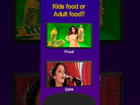 Adults vs Kids Foods 😋