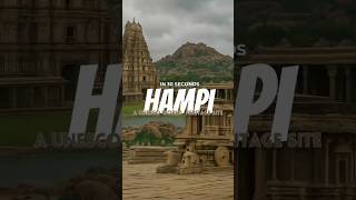 Hampi - A UNESCO Heritage Site in Karnataka #AncientIndia #TungabhadraRiver #VirupakshaTemple