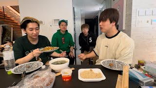 唐突に暴露された早朝に4人に最高な朝ごはん作ってあげたら見た事ないリアクションされた