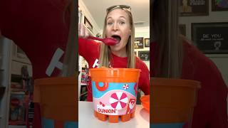 Dunkin’ Munchkins Bucket Makeover! 🍩 Lettering and drawing on the adorable limited edition bucket