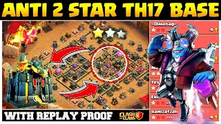 *1 Star Proof* Town Hall 17 Base With Link | *Defend Like a Legend* |Th17 Unbeaten WAR+LEGEND Base.